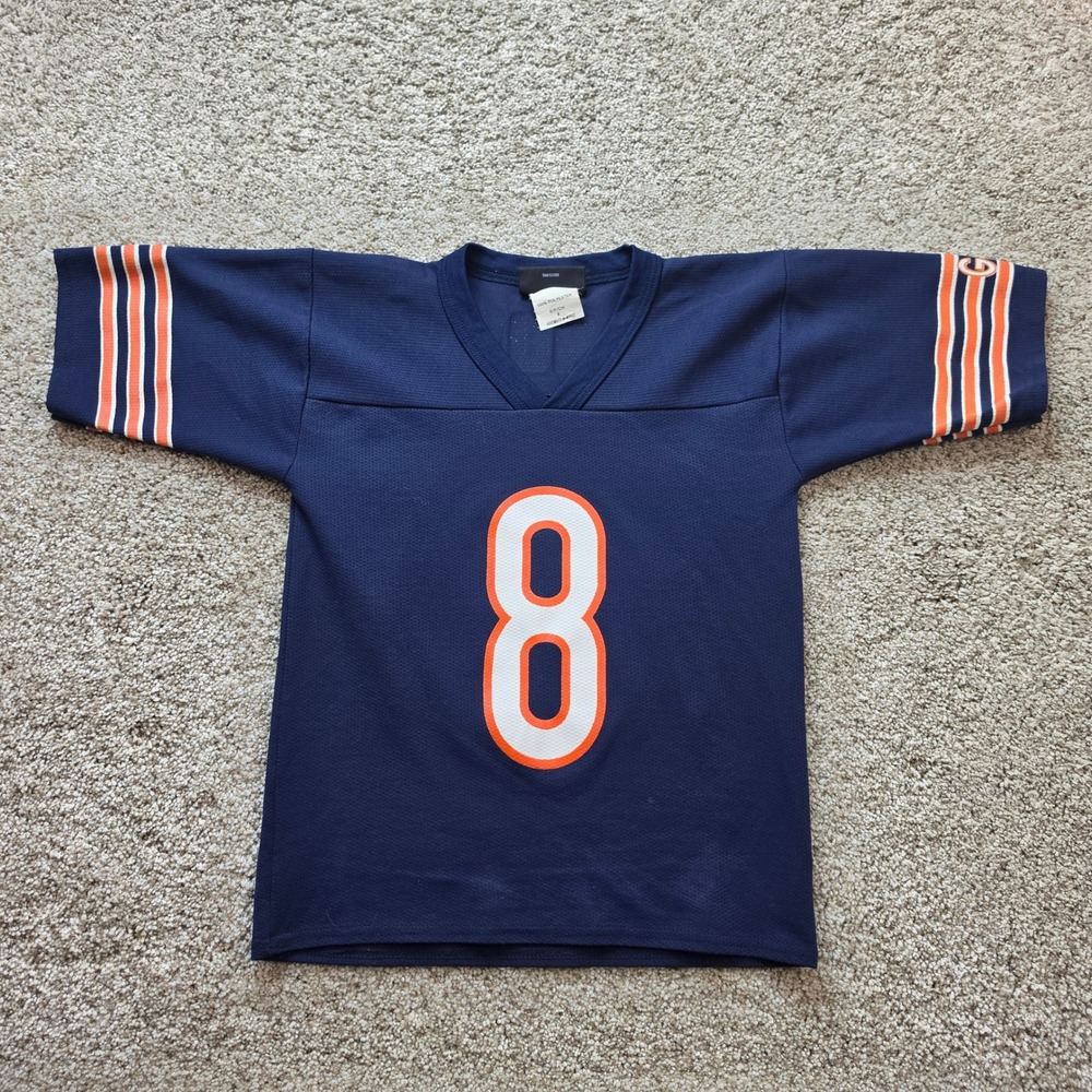 VINTAGE Logo Athletic Chicago Bears Cade McNown Jersey Kids 8 Navy Mesh 90s Y2K